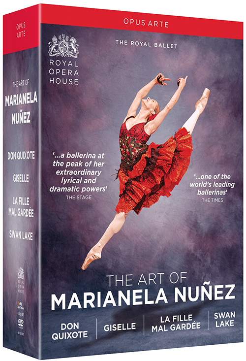 THE ART OF MARIANELA NUÑEZ – Don Quixote • Giselle • La fille mal gardée • Swan Lake [Ballets] (Royal Ballet, 2005-2016) (4-DVD Boxed Set) 