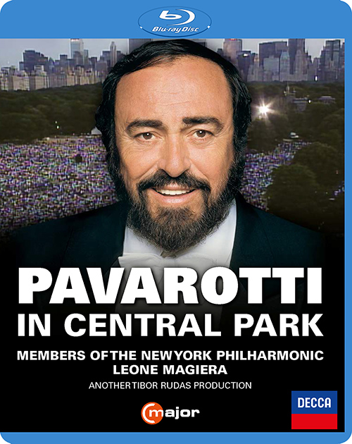 Pavarotti in Central Park