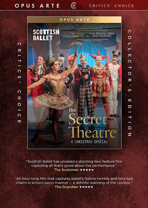 HAMPSON, Christopher / DARRELL, Peter: Secret Theatre (The) [Ballet] (Scottish Ballet, 2020) (NTSC)